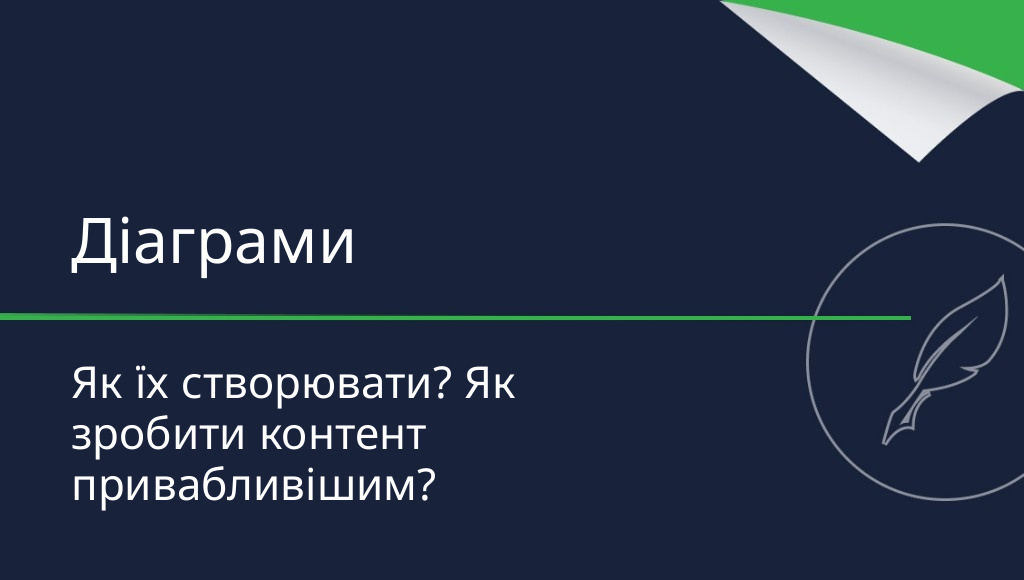 Як створювати інтерактивні діаграми?